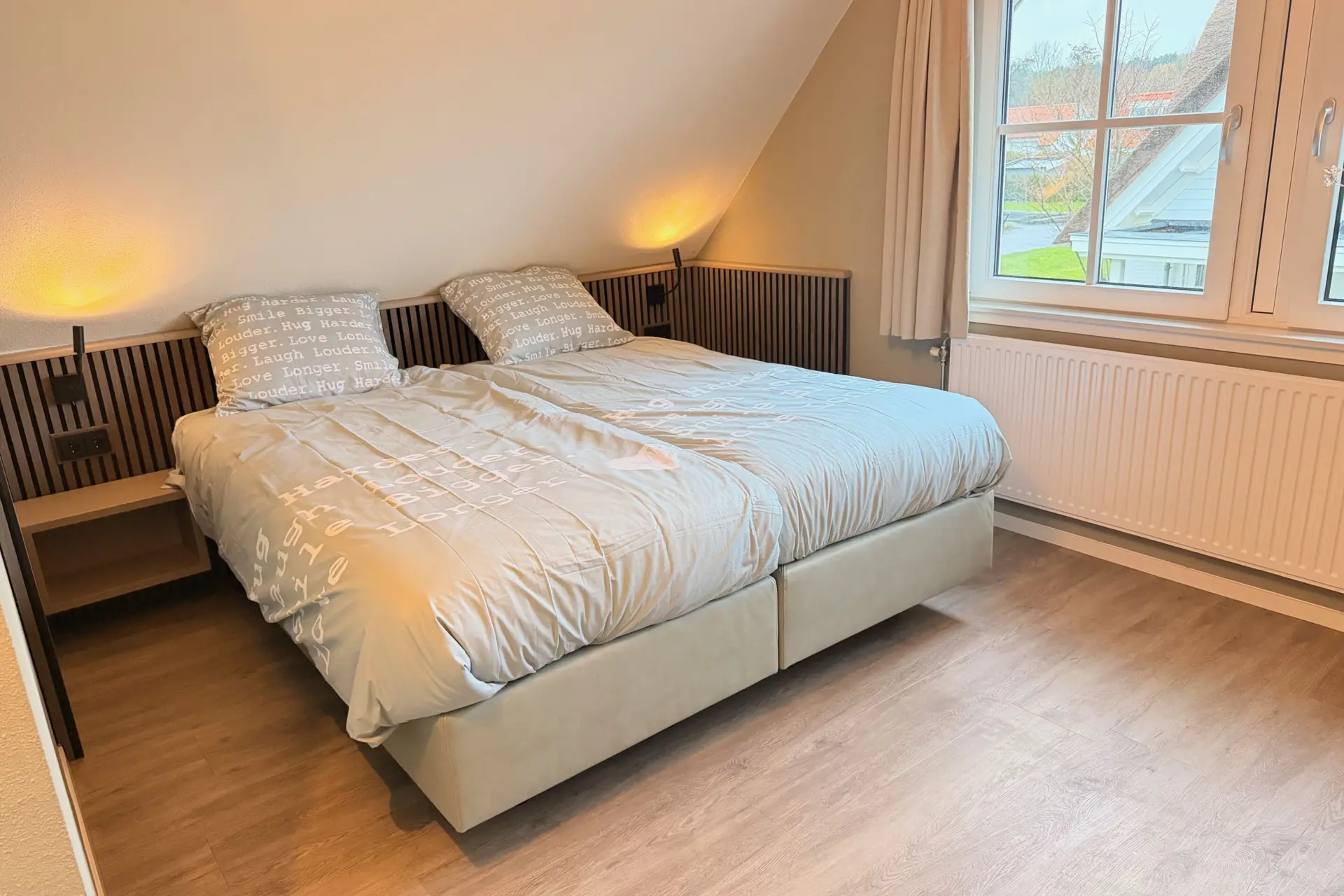 2p slaapkamer boven 1