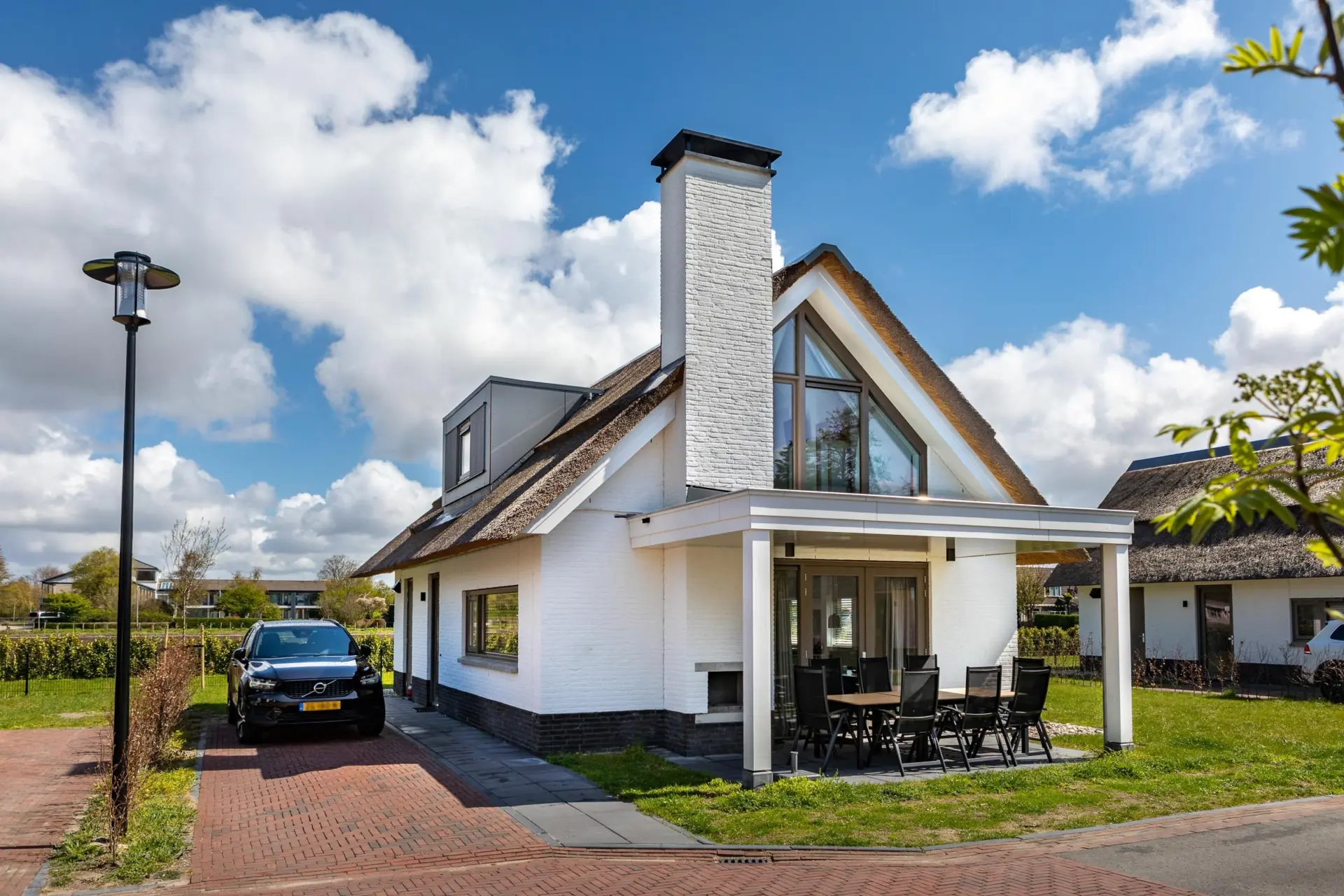 voorzijde met veranda patrijs prestige