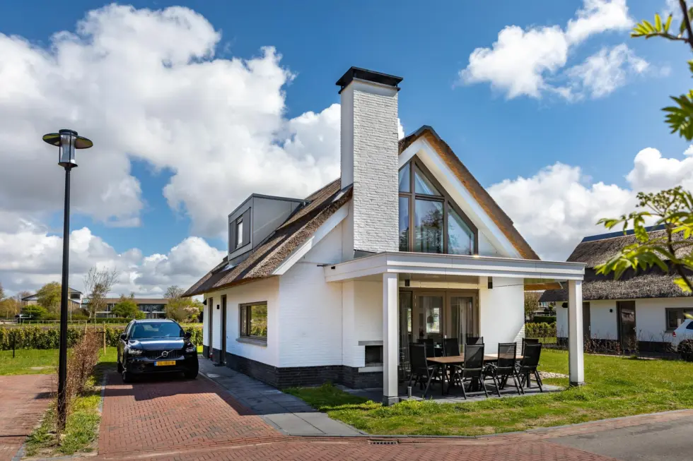 voorzijde met veranda patrijs prestige