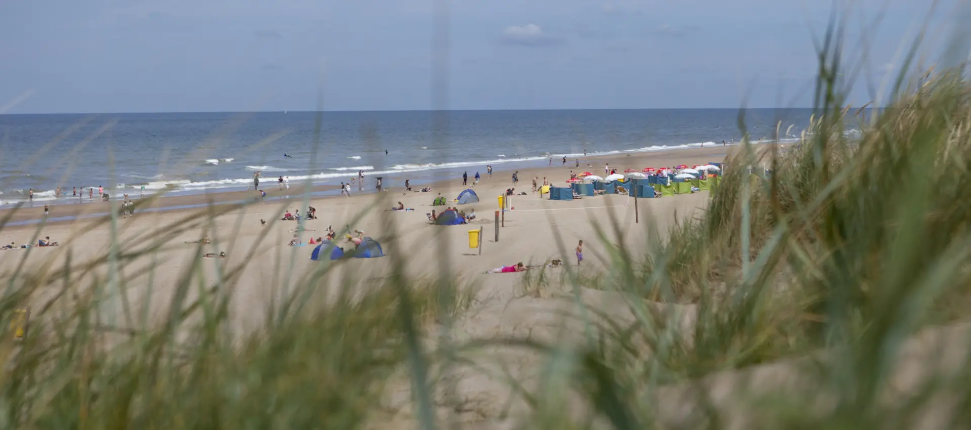 Genieten van het strand