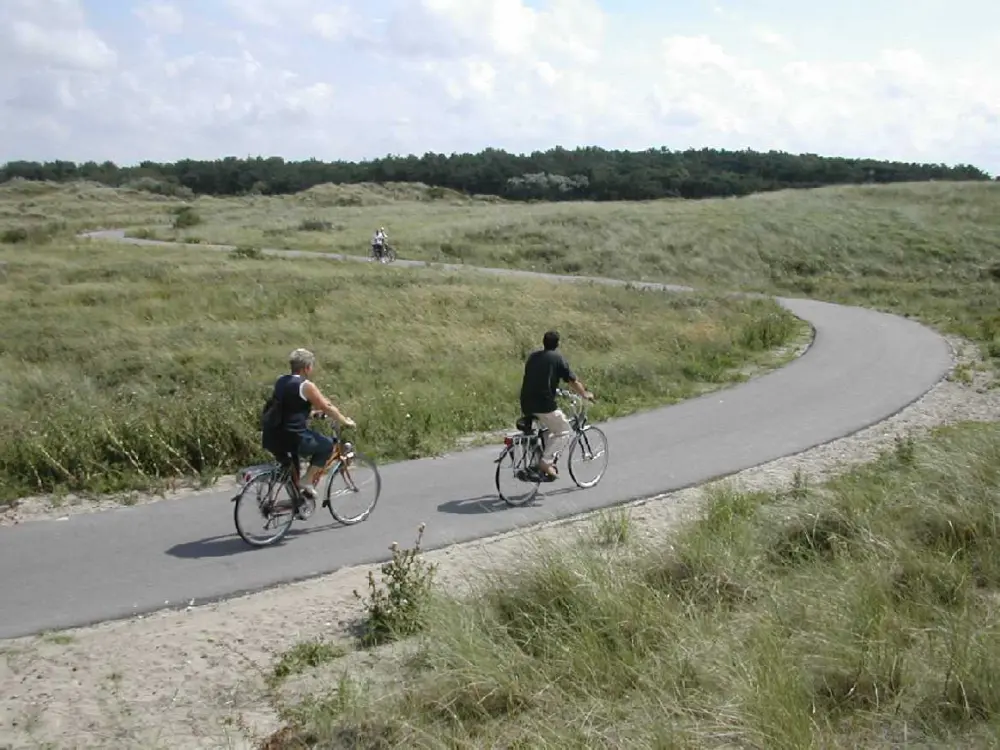 Fietsen duinen